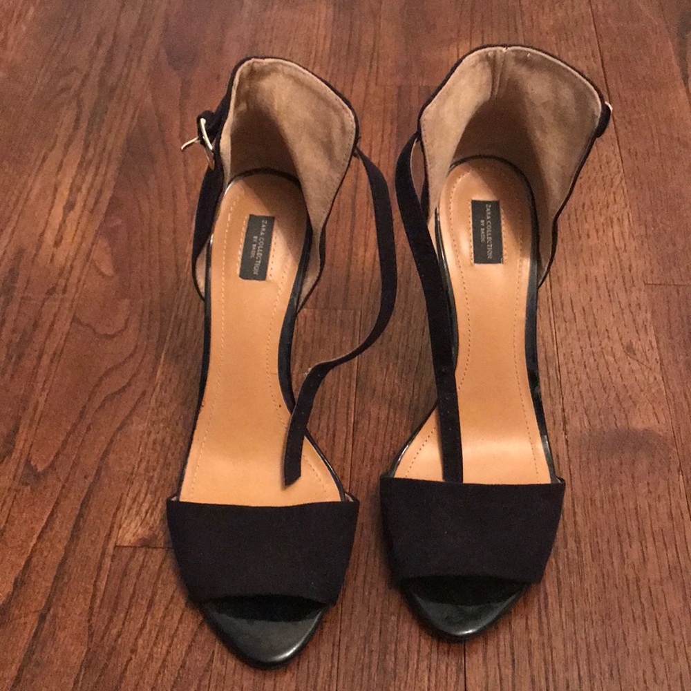 Zara Collection by Basic, black scandal heels